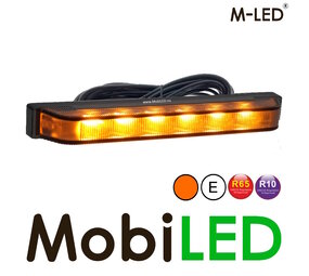 M-LED Flitser ultra smal 6 leds 5 m kabel amber M-LED Flitser ultra smal 6 leds 5 m kabel amber