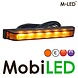 M-LED M-LED Flash ultra étroit ambre 6 LED E-mark 5m M-LED M-LED Flash ultra étroit ambre 6 LED E-mark 5m
