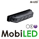 M-LED M-LED Flash ultra etroit blanc Dark look 4 LED E-marque M-LED M-LED Flash ultra etroit blanc Dark look 4 LED E-marque