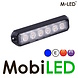 M-LED M-LED Flash Bleu Pro 6 Compact R65 12-24 volts E-marque M-LED M-LED Flash Bleu Pro 6 Compact R65 12-24 volts E-marque