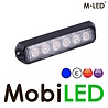 M-LED M-LED Flash Bleu Pro 6 Compact R65 12-24 volts E-marque M-LED M-LED Flash Bleu Pro 6 Compact R65 12-24 volts E-marque