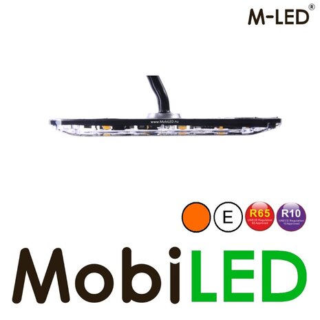M-LED M-LED Super thin flasher 4 LEDs amber E-mark M-LED M-LED Super thin flasher 4 LEDs amber E-mark