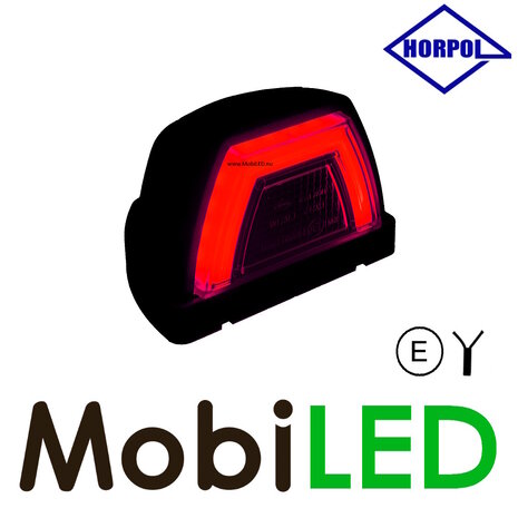 HORPOL Horpol Hoekmarkeringslamp NEON look Rood E-keur HORPOL Horpol Hoekmarkeringslamp NEON look Rood E-keur