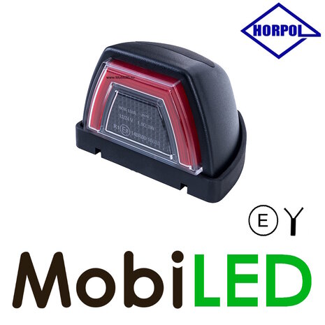 HORPOL Horpol Hoekmarkeringslamp NEON look Rood E-keur HORPOL Horpol Hoekmarkeringslamp NEON look Rood E-keur