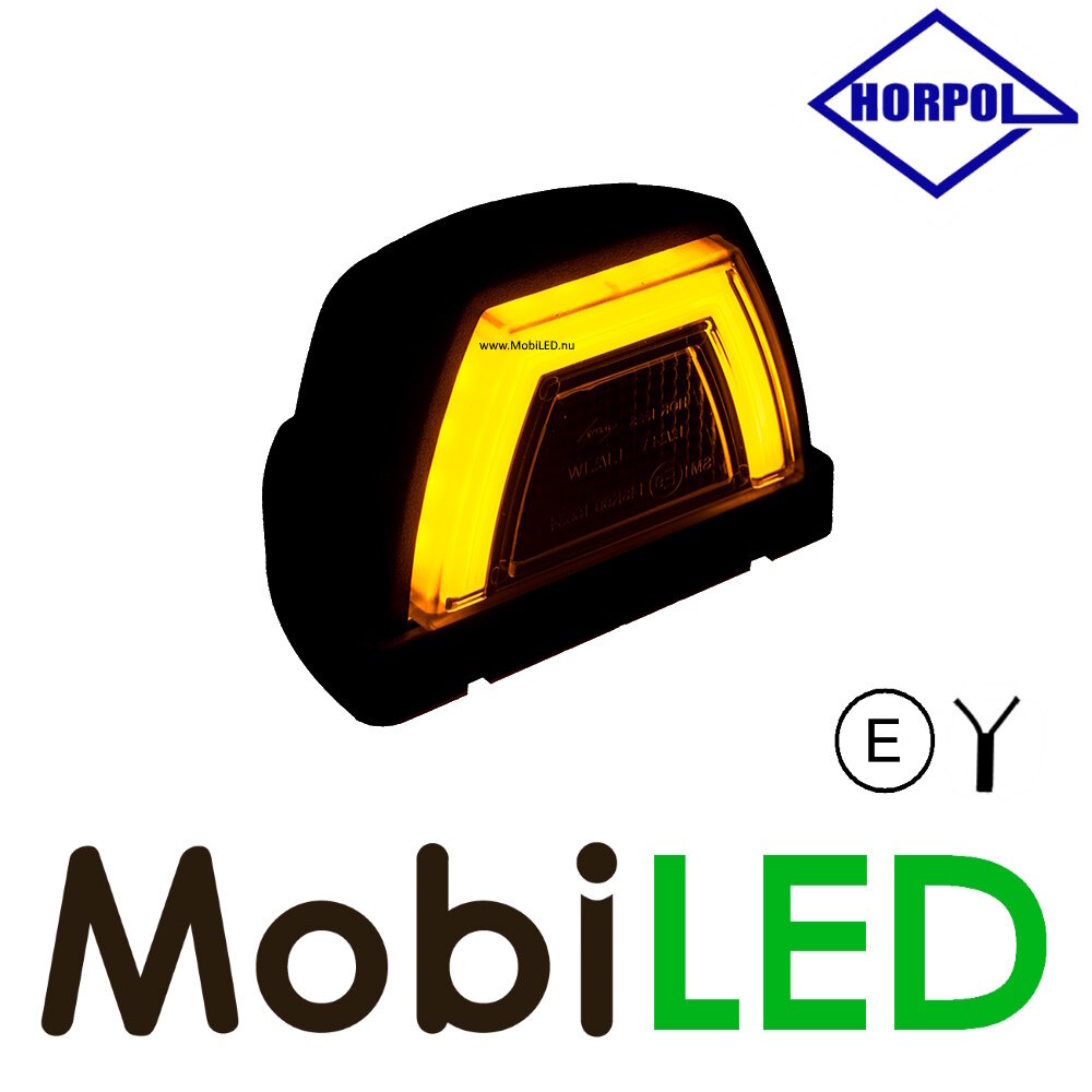 HORPOL Horpol Hoekmarkeringslamp NEON look Amber E-keur