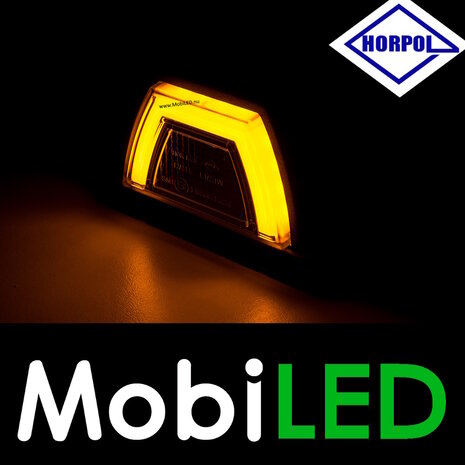 HORPOL Horpol Hoekmarkeringslamp NEON look Amber E-keur HORPOL Horpol Hoekmarkeringslamp NEON look Amber E-keur