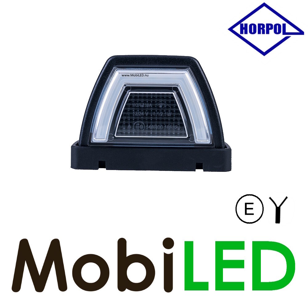 HORPOL Horpol Feu de position d'angle aspect NEON Blanc E-mark