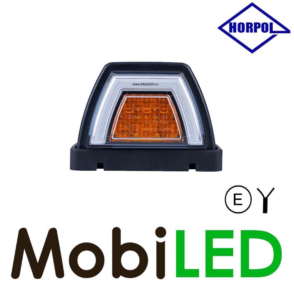 HORPOL Horpol Combinatie voorlamp 2 functies NEON look E-keur HORPOL Horpol Combinatie voorlamp 2 functies NEON look E-keur