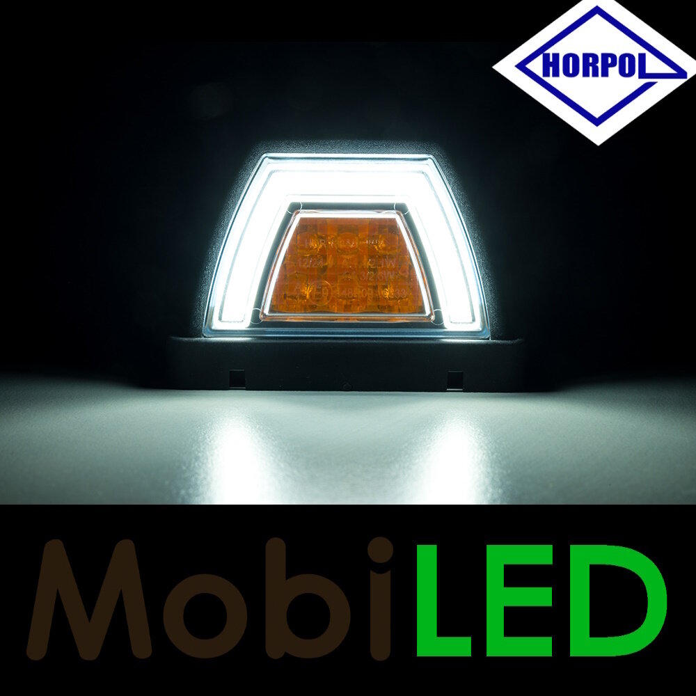 HORPOL Horpol Combinatie voorlamp 2 functies NEON look E-keur HORPOL Horpol Combinatie voorlamp 2 functies NEON look E-keur