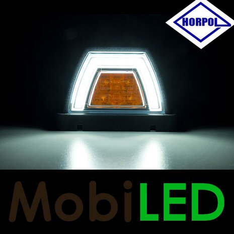 HORPOL Horpol Combinatie voorlamp 2 functies NEON look E-keur HORPOL Horpol Combinatie voorlamp 2 functies NEON look E-keur