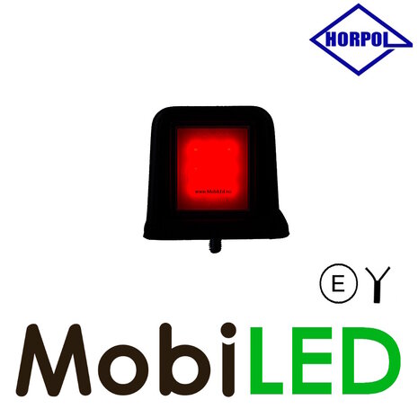 HORPOL Horpol Corner marker lamp NEON look Red E-mark