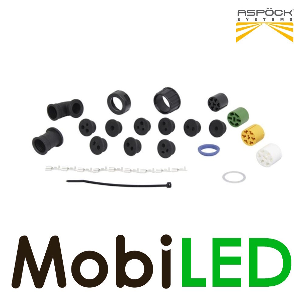 Aspöck ASS2 7 pin Vrouwelijke  connector Aspöck ASS2 7 pin Vrouwelijke  connector