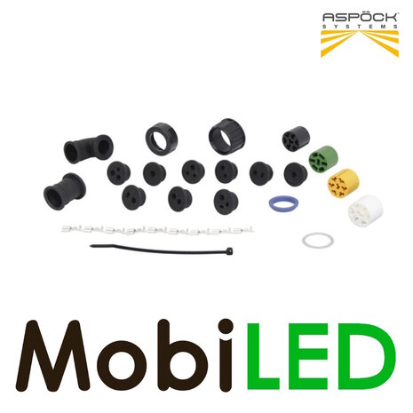 Aspöck ASS2 7 pin Vrouwelijke  connector Aspöck ASS2 7 pin Vrouwelijke  connector