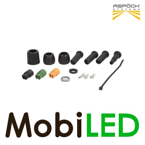 Aspöck ASS1+ASS2 connector set 2-polig Vrouwelijk Aspöck ASS1+ASS2 connector set 2-polig Vrouwelijk