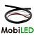 Universal cable holder rubber 100cm