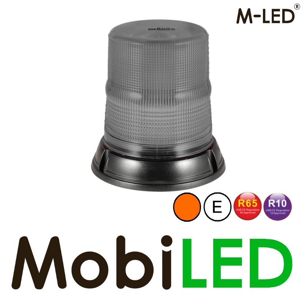 MobiLED | M-LED Rotating beacon / flash lamp fixed mounting dark lens ...