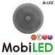 M-LED M-LED Rotating beacon / flash lamp fixed mounting dark lens M-LED M-LED Rotating beacon / flash lamp fixed mounting dark lens