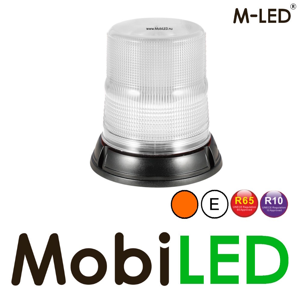 M-LED M-LED Balise / lampe flash montage fixe, lentille transparente