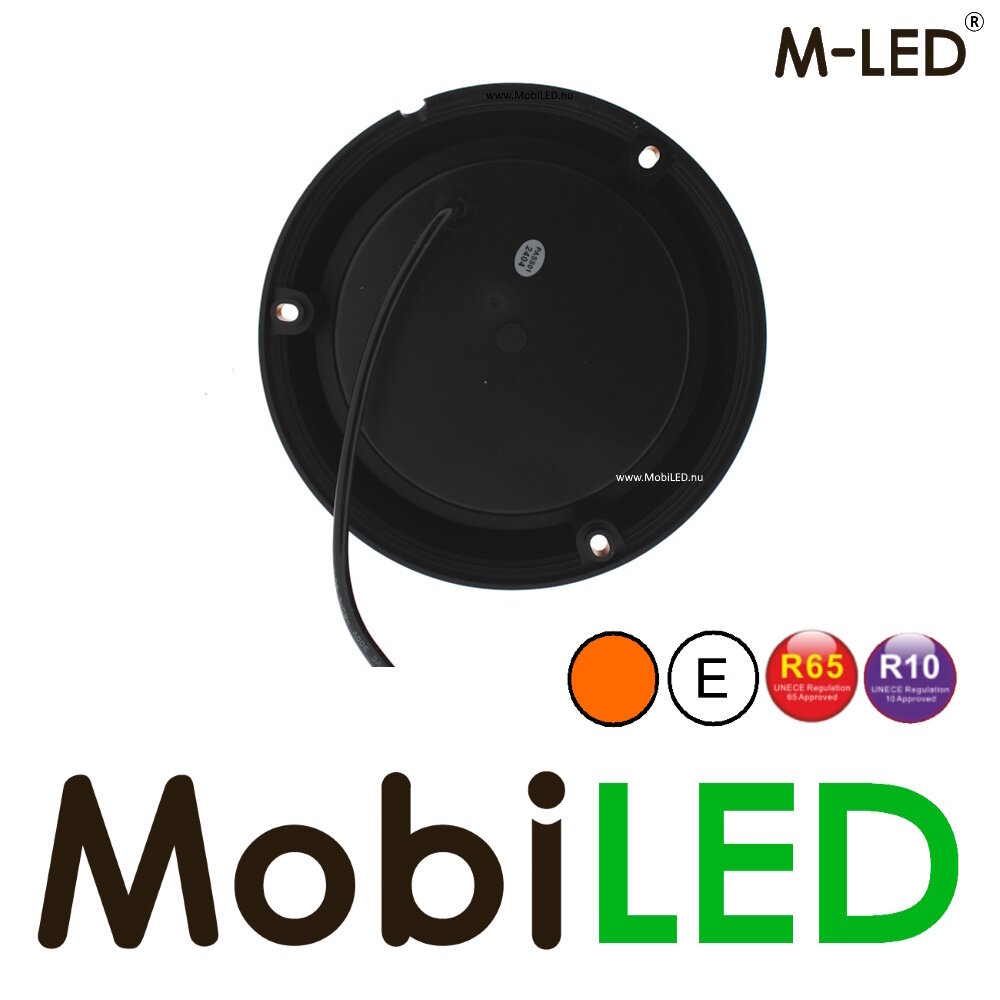 M-LED M-LED Rotating beacon / flash lamp fixed mounting clear lens