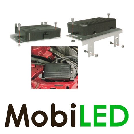 M-LED Dubbel Bedieningspaneel met power unit 8 knops 12/24V M-LED Dubbel Bedieningspaneel met power unit 8 knops 12/24V