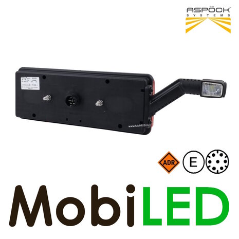 Aspöck Europoint III Feu arrière 6 fonctions réflecteur 24V Gauche E-mark