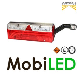 Aspöck Europoint III Feu arrière 6 fonctions réflecteur 24V Droit
