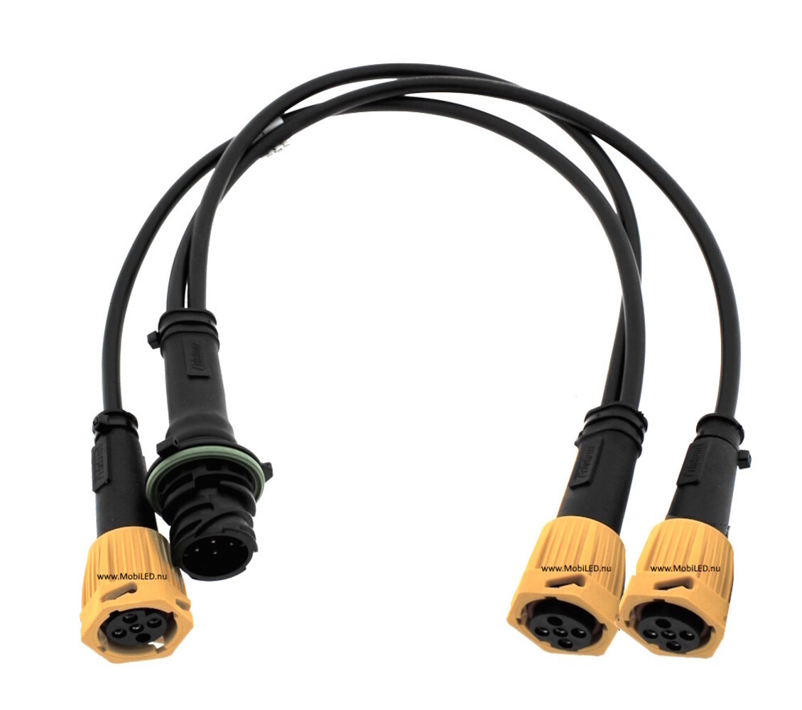 Fristom Kabelset voor 3 lampen FT313 serie Links Fristom Kabelset voor 3 lampen FT313 serie Links