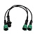 Cable set for 3 lamps FT313 series Right