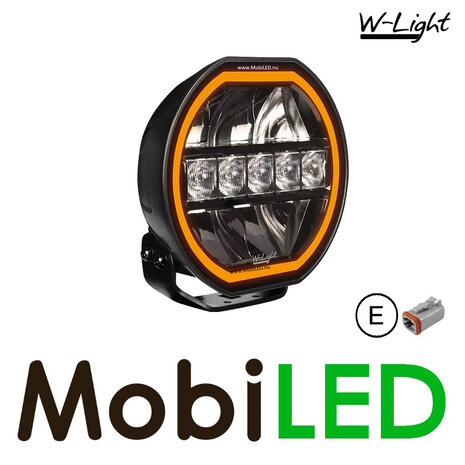 W-light W-light Eclipse 7" Verstraler amber/wit positielicht 100W double up functie