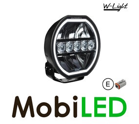W-light Eclipse projecteur feu de position ambre/blanc 7 pouces W-light Eclipse projecteur feu de position ambre/blanc 7 pouces