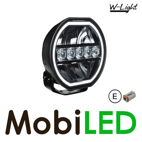 W-light W-light Eclipse 7" Verstraler amber/wit positielicht 100W double up functie