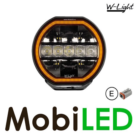 W-light W-light Eclipse 7" projecteur ambre/blanc feu de position100W fonction double up