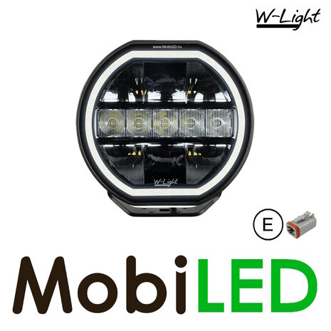 W-light W-light Eclipse 7" High beam amber/white position light 100W double up function