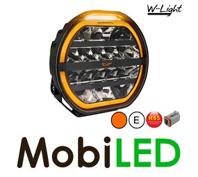 W-light W-light Fury 9" High beam amber/white position light and flash 160W