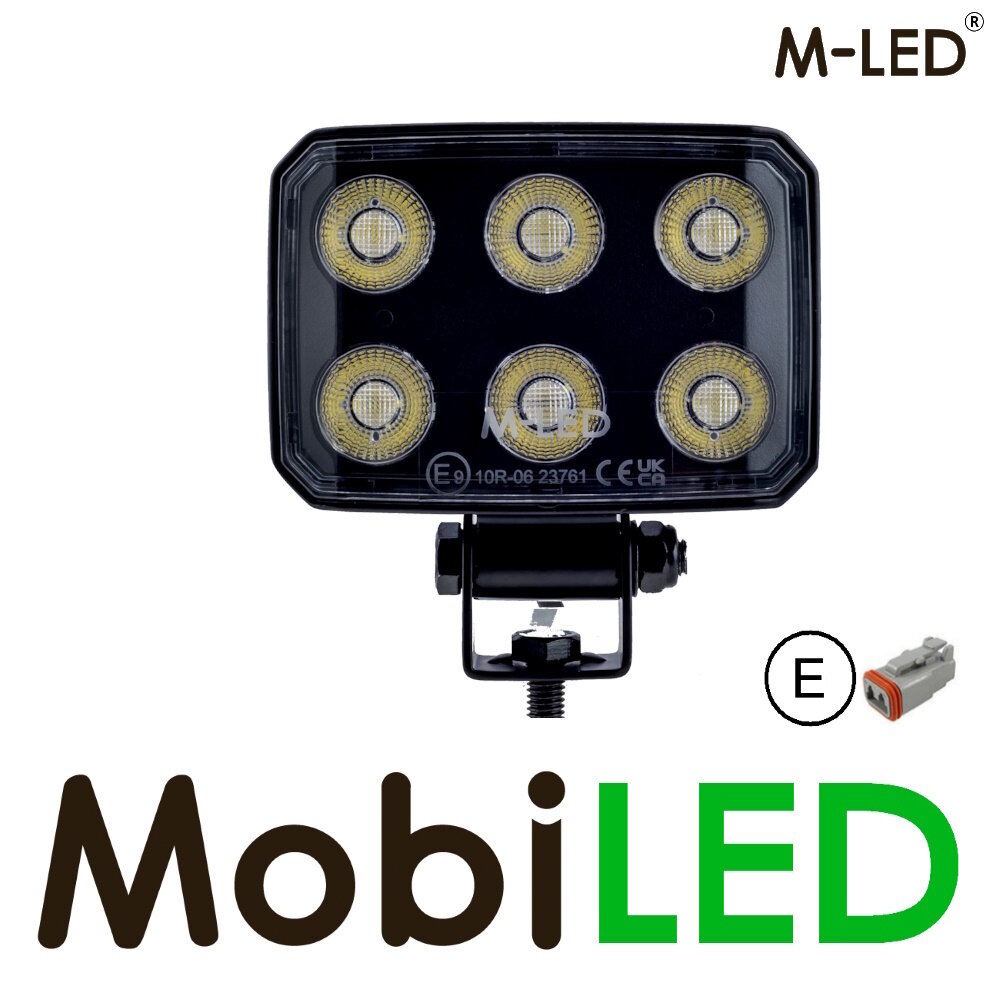 M-LED M-LED Lampe de travail série Black modèle Edge 40W E-marque