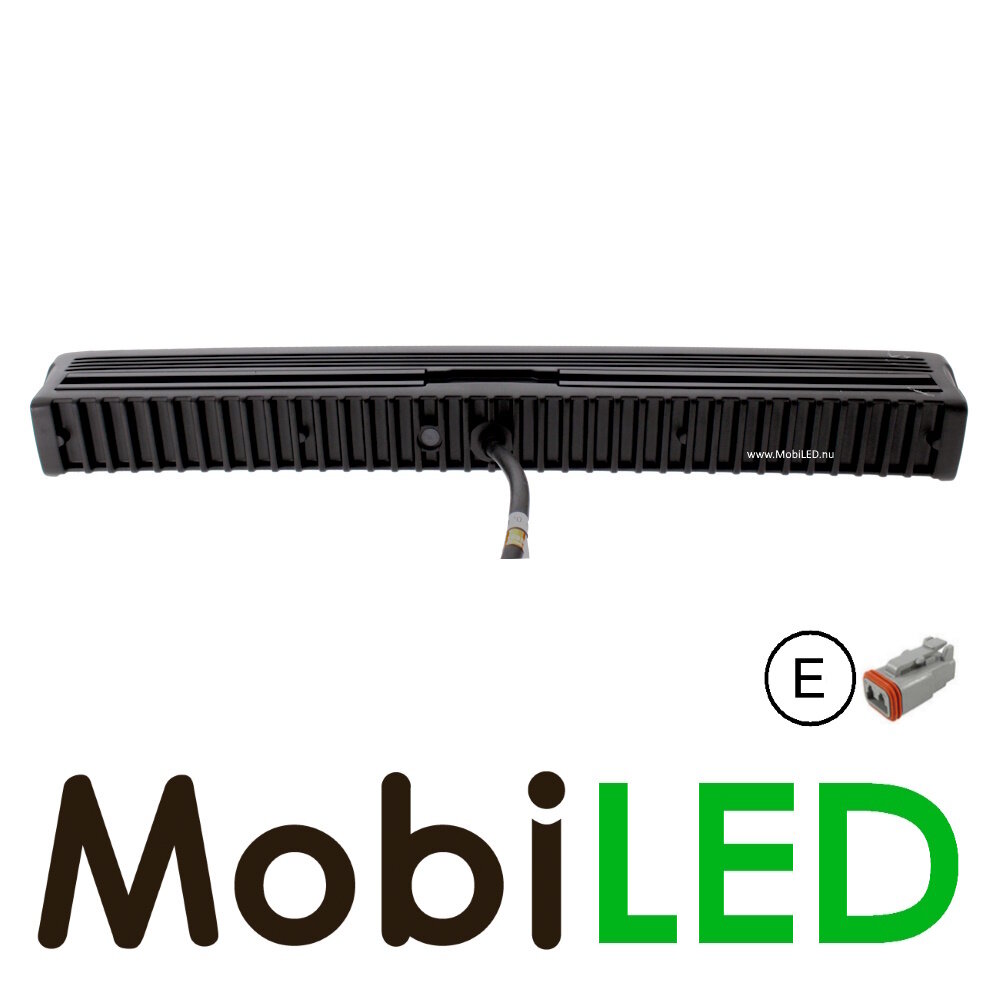 Flextra curved LED bar with white, amber and red position light 52cm