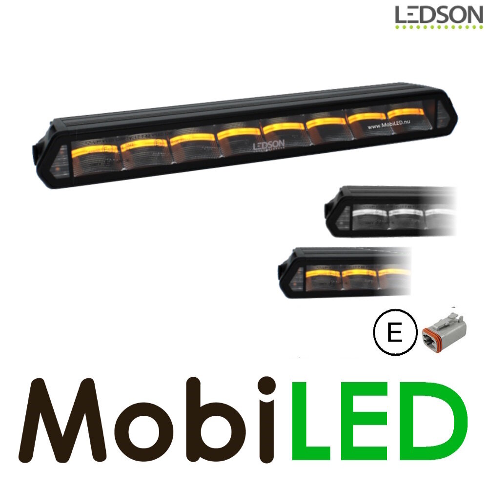 LEDSON Ledson Epix14+ Barre LED avec feu de position ambre/blanc 120W E-marque
