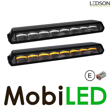 LEDSON Ledson Epix14+ Barre LED avec feu de position ambre/blanc 120W E-marque
