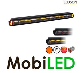 LEDSON Epix20+ Ledbar met amber/rood positielicht en flitser LEDSON Epix20+ Ledbar met amber/rood positielicht en flitser