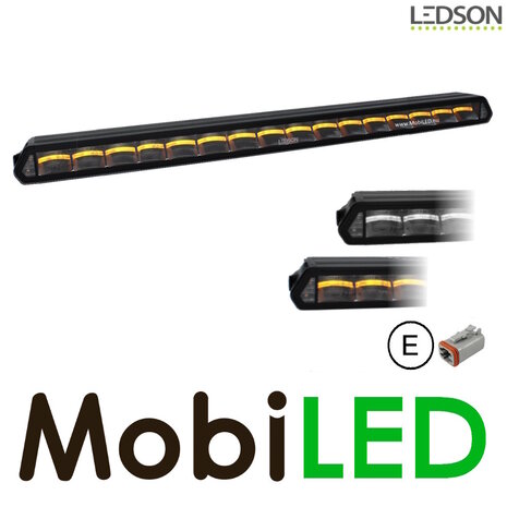 LEDSON Ledson Epix30+ Barre LED avec feu de position ambre/blanc 270W E-marque