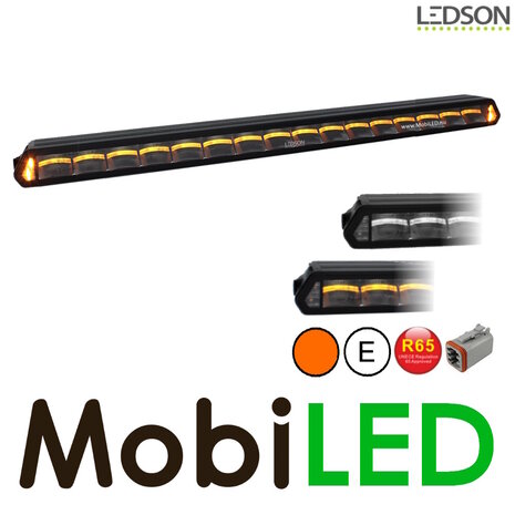 LEDSON Ledson Epix30+ Barre LED avec feu de position ambre/blanc et flash 270W E-marque