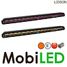 LEDSON Ledson Epix30+ LED bar with amber/red position light and flasher 270W E-mark LEDSON Ledson Epix30+ LED bar with amber/red position light and flasher 270W E-mark