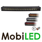 Flextra barre LED incurvée  avec feu de position blanc, ambre et rouge 52cm