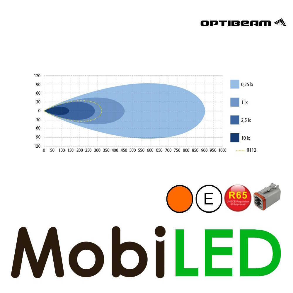 Optibeam Optibeam Firebar 22" 562mm with night rider mode flash patern