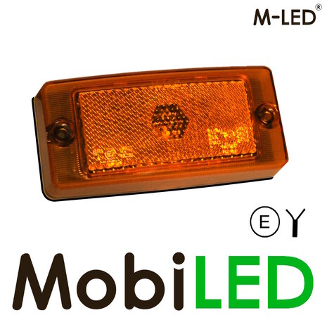 M-LED M-LED Classic side marker amber amber lens E-mark