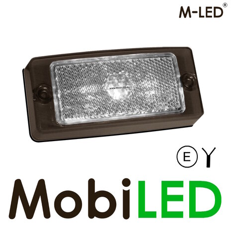 M-LED M-LED Classic markering wit - dark look M-LED M-LED Classic markering wit - dark look