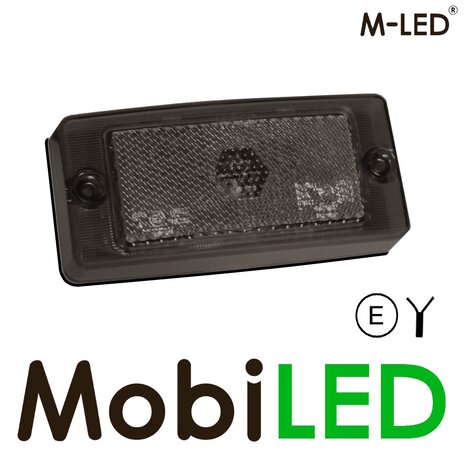 M-LED M-LED Classic zijmarkering amber dark lens E-keur M-LED M-LED Classic zijmarkering amber dark lens E-keur