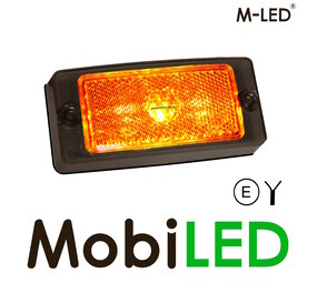 M-LED M-LED Feu latéral classique ambre lentille dark