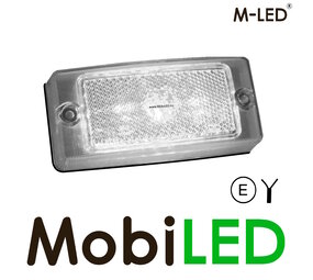 M-LED M-LED Classic  marker white transparant lens