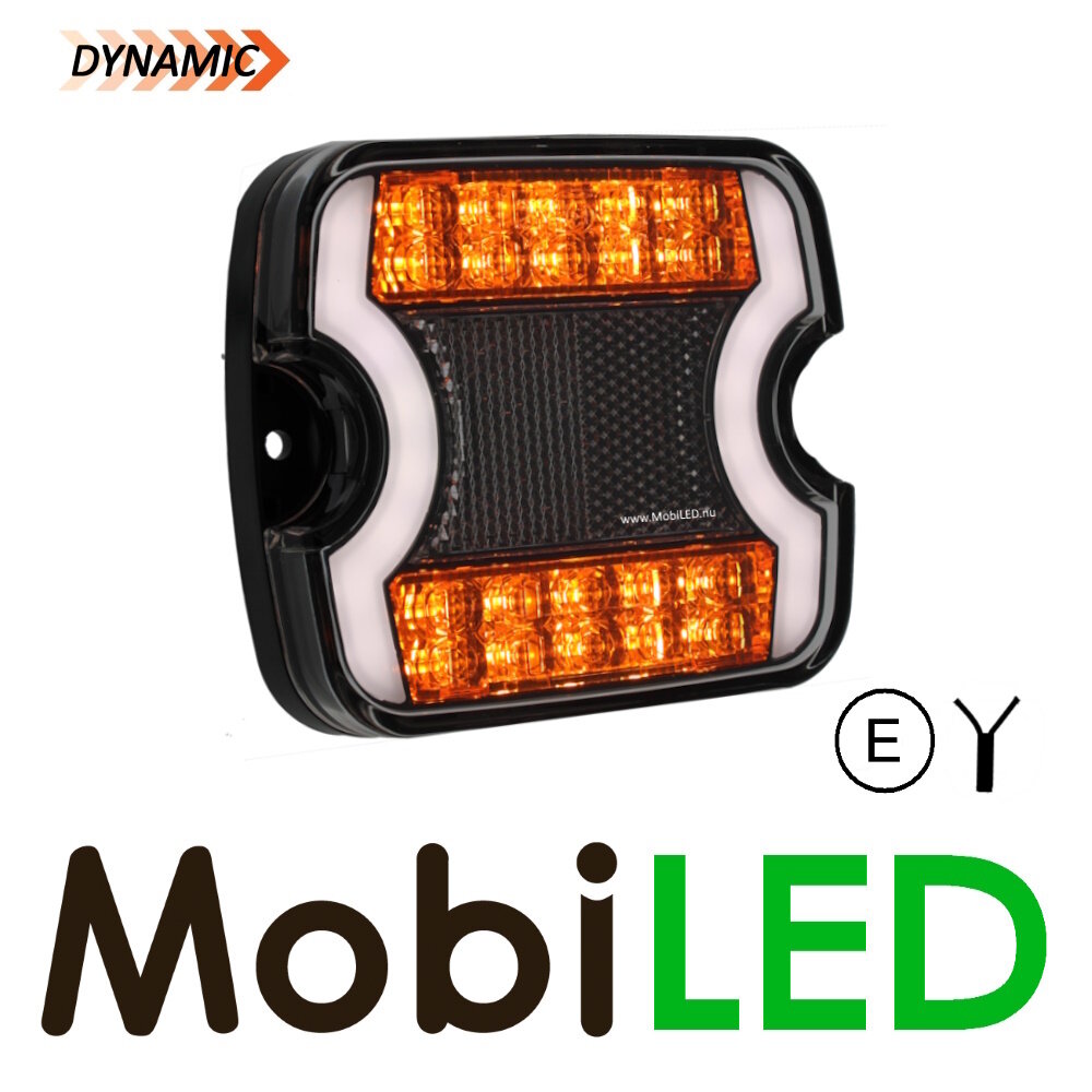 Voorlamp 2 functies 12-24V Links E-keur